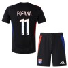 Maillot de Supporter Olympique Lyonnais Malick Fofana 11 Extérieur 2024-25 Pour Enfant